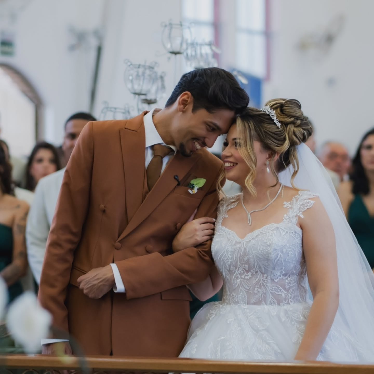 Detalhe de um casamento assessorado pela Essence
